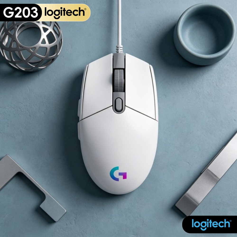 Ratón para Juegos Logitech G20 - Logitech Mouse G203 reseña y precio